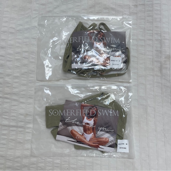 Somerfield Swim Ribbed Bikini Set - Picture 2 of 7